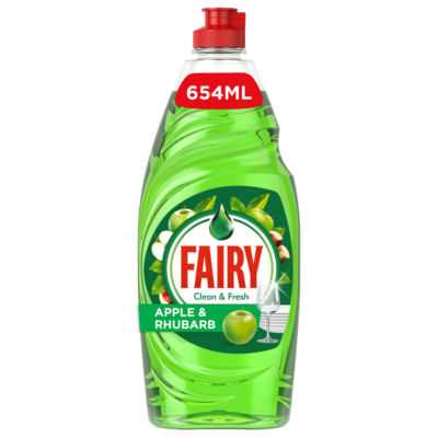 Fairy Liquide Vaisselle Original Pomme Et Rhubarb 654ml (copie)