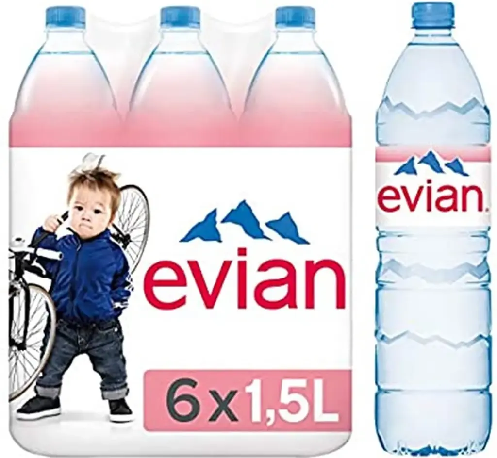 Tray Evian 1.5L Pack 6 Bouteilles 