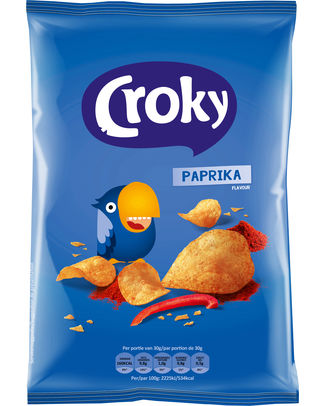 Croky Paprika 100Gr