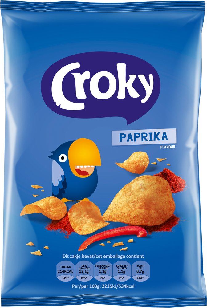 Croky Paprika 40Gr