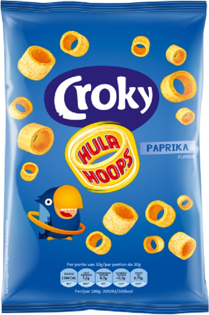 Croky Hula Hoops Paprika 35Gr