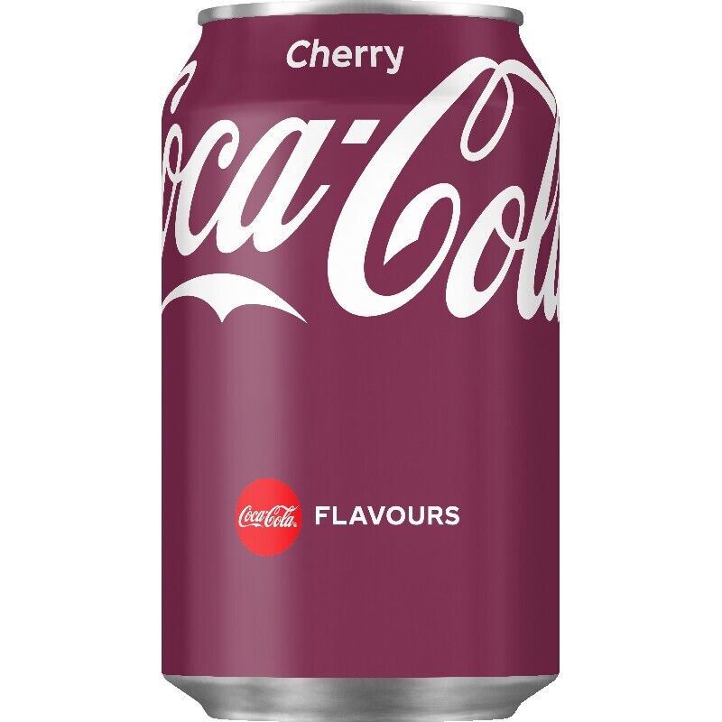 Coca Cherry Canette 33CL
