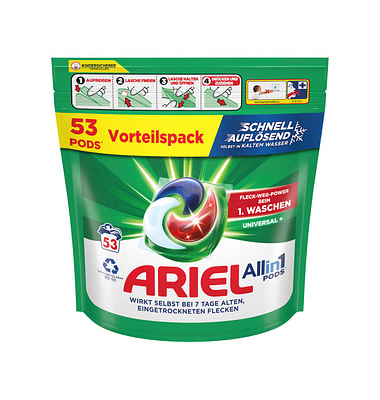 Ariel Pods All-In 1 Universal – 53 Pièces
