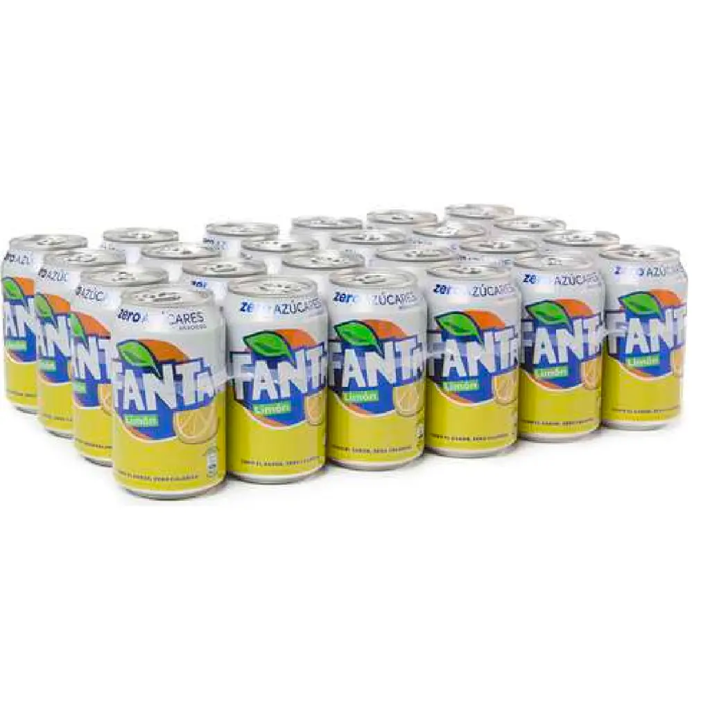Tray Fanta Lemon Zero 33CL 24 Canettes