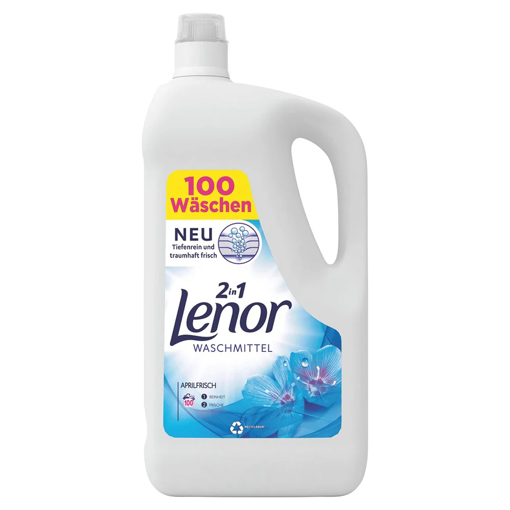 Lenor Liquide 2 In 1 April Fresh 5L - 100sc