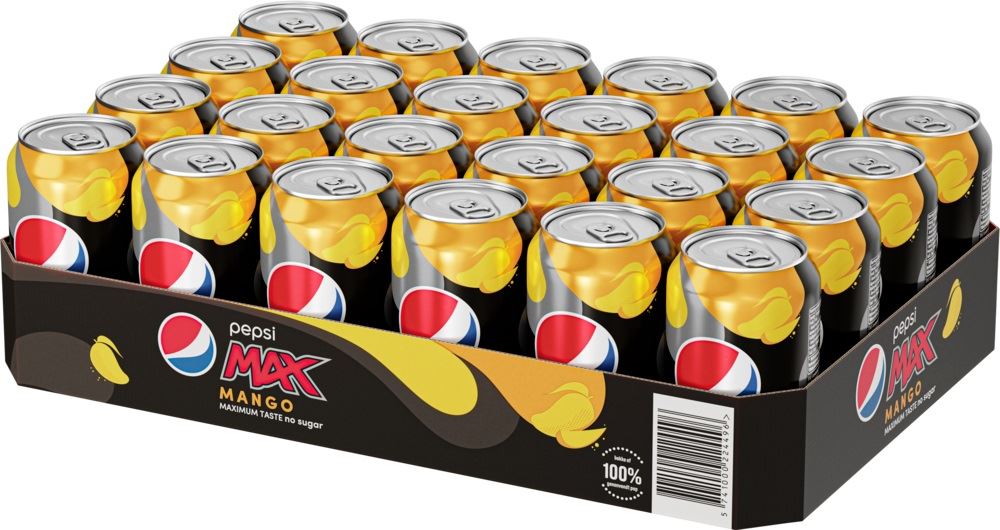 Tray Pepsi Max Mango 33CL 24 Canettes