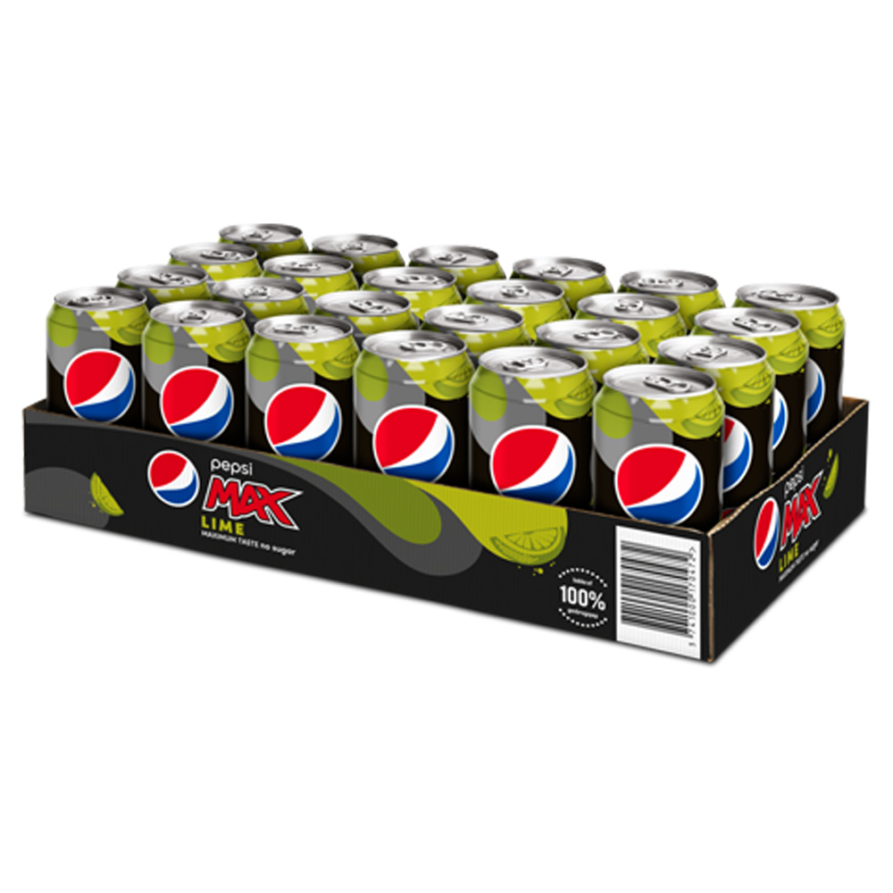 Tray Pepsi Max Lime 33CL 24 Canettes