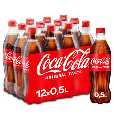 Tray Coca-Cola Regular Original Taste 0.5 L Pack 12 Bouteilles 