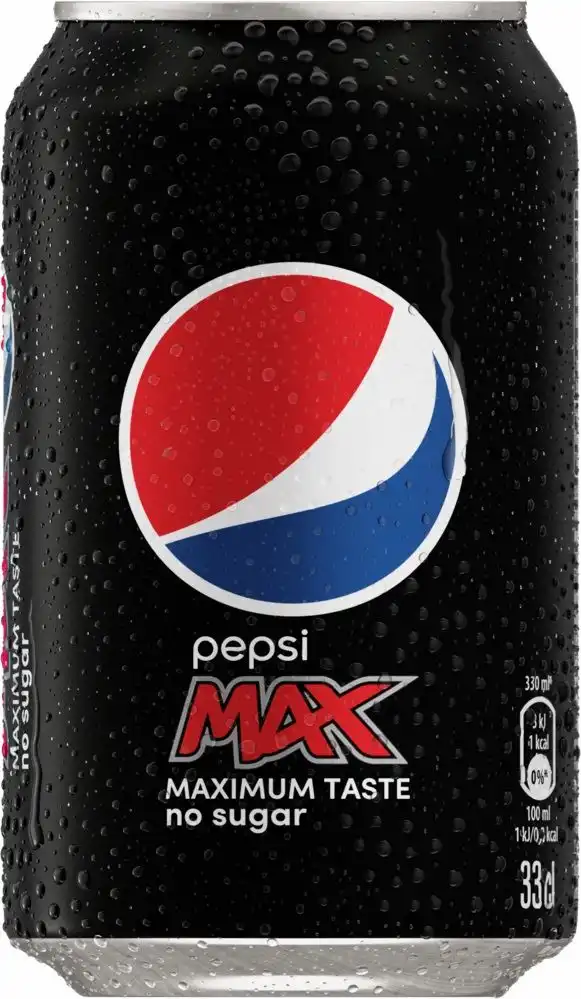 Pepsi Max Canette 33CL
