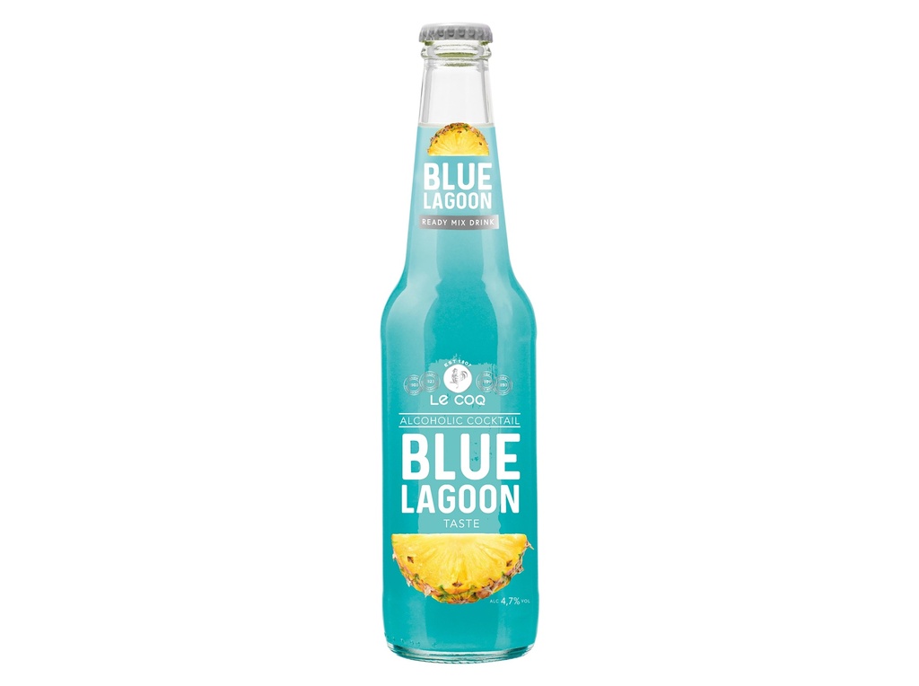 Cocktaïl LE COQ Blue Lagoon - 33cl - 4,75°