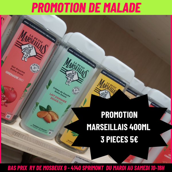 PROMO Le Petit Marseillais 400ML