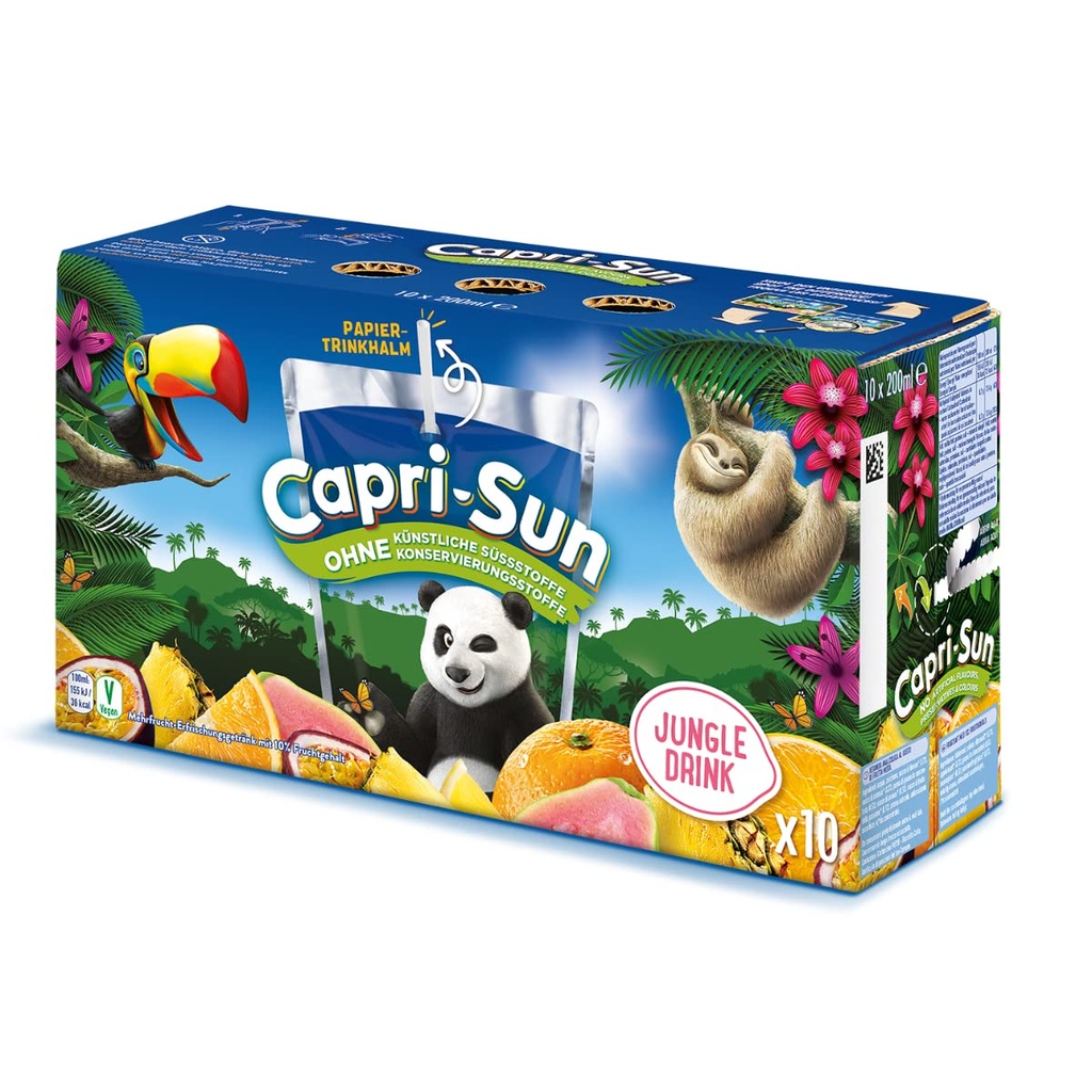 Tray Capri Sun Jungle 20CL 40 Jus