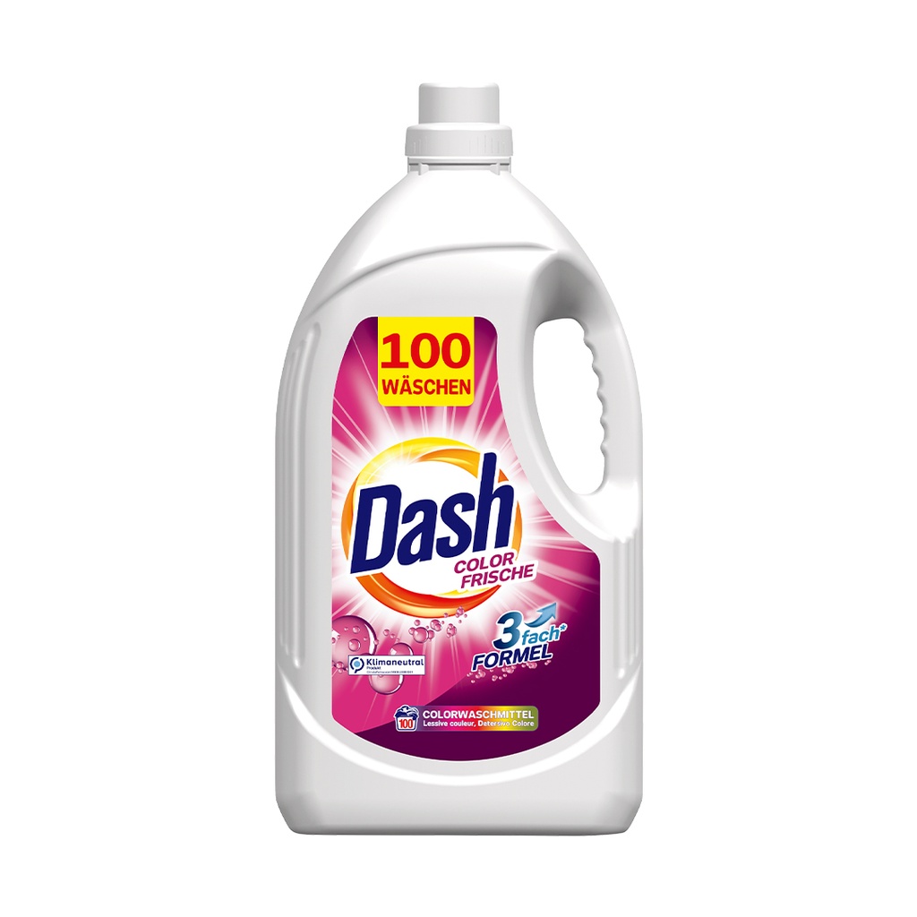 Dash Liquide Couleur Fraîcheur 5L - 100sc 