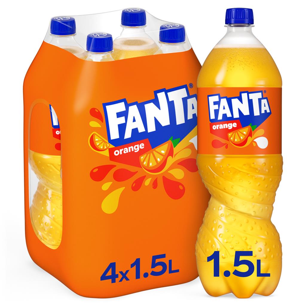 PROMOTION Fanta Orange 1.5L Pack 4 Bouteilles 