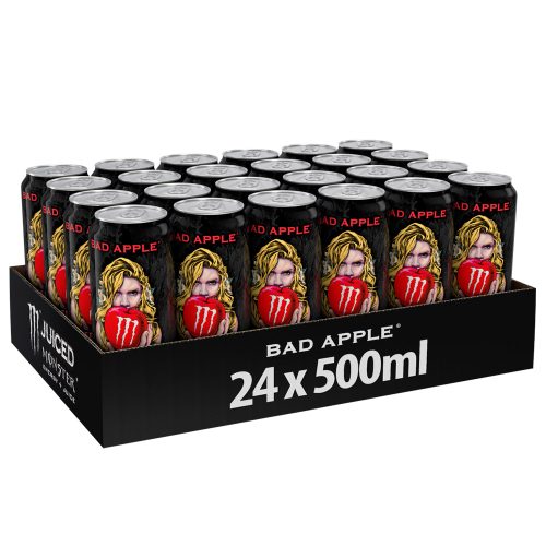 Tray Monster Energy Bad Apple 50CL 24 Canettes    