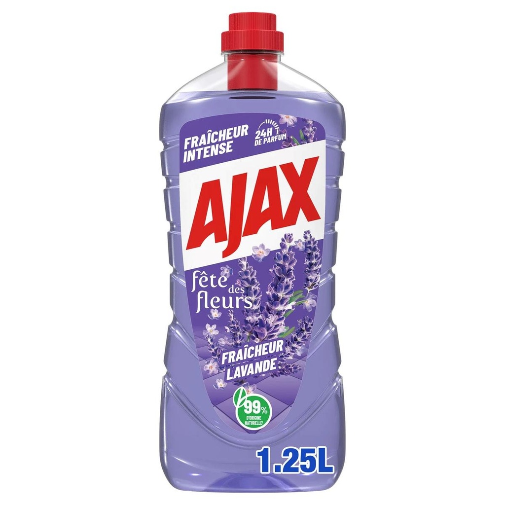 Ajax Nettoyant Menager Lavande 1,25 L 