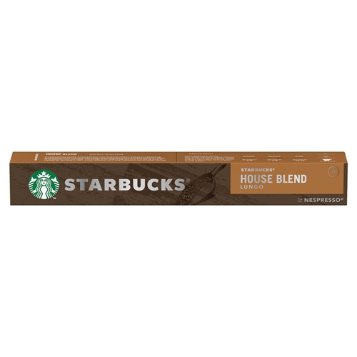 Nespresso Starbucks House Blend Lungo Coffee 10Pcs