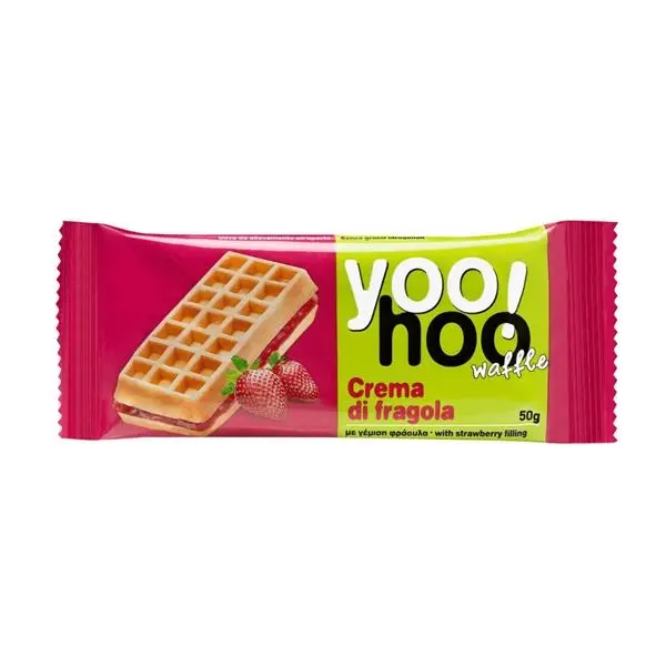 Yoo-Hoo Gaufre Fraise 50GR