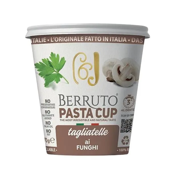 Pasta Berruto Tagliatelle Champignons 70 gr