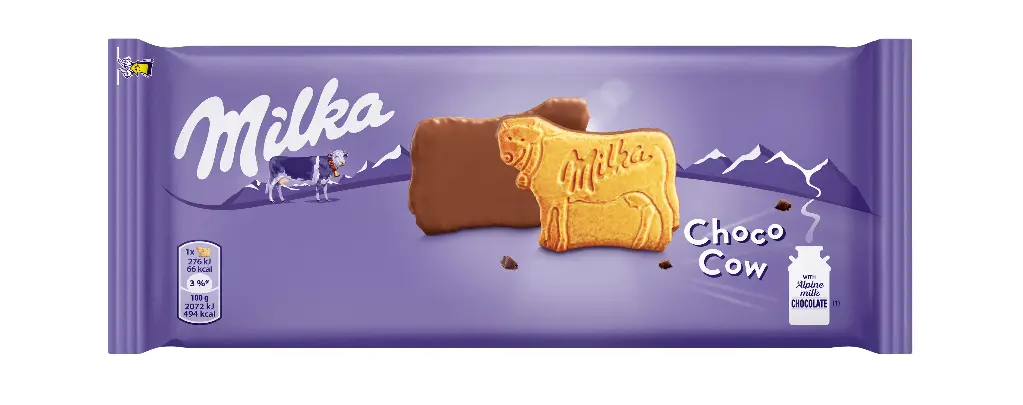 Milka Biscuits Avec Chocolat Au Lait Choco Cow 120g
