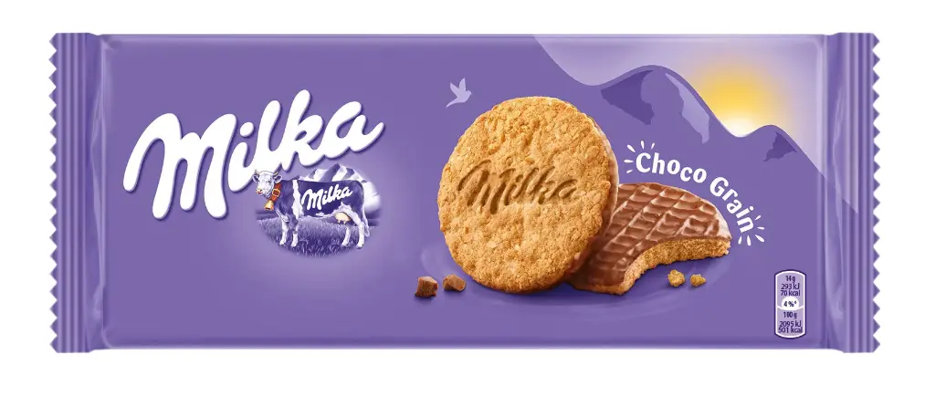 Milka Biscuits Avec Chocolat Au Lait Choco Grain 126g