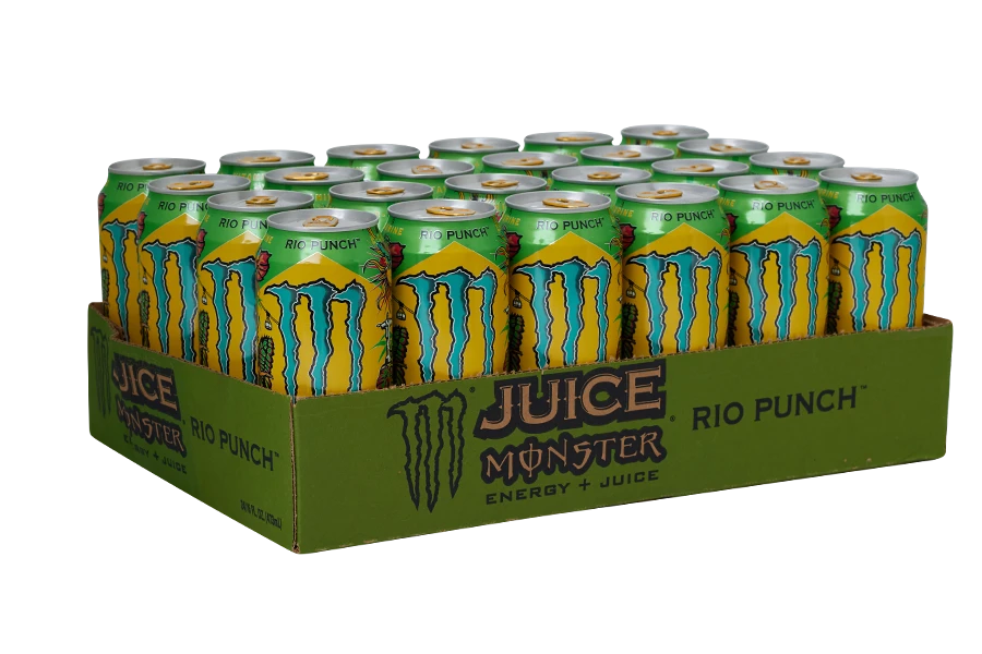 Tray Monster Energy Rio Punch 50CL 24 Canettes  