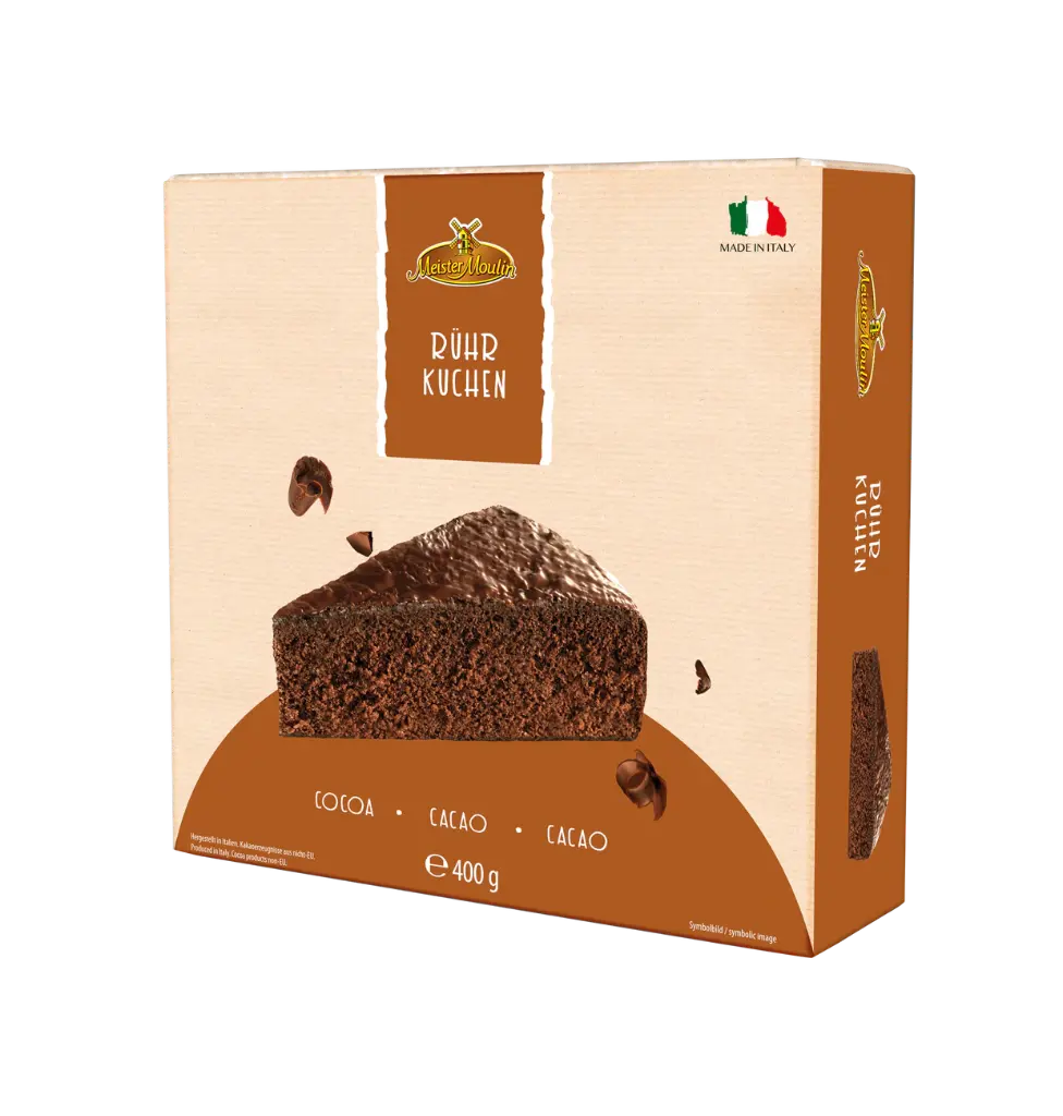 Gâteau Moelleux Au Cacao Avec Glaçage Au Cacao 400g