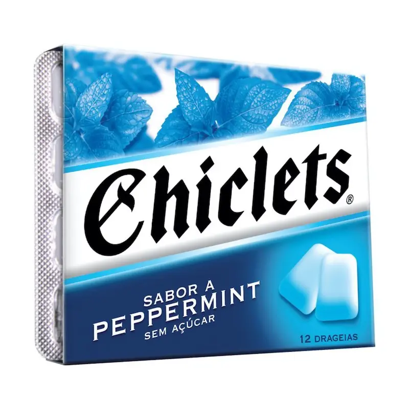 Chiclets Peppermint 16.8gr