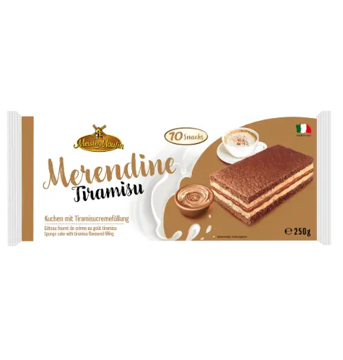 Petit Cake Fourré à La Crème Au Tiramisu 250gr 