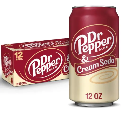 Tray Dr Pepper & Cream Soda 12 Canettes 35,5CL 