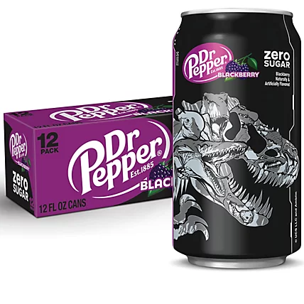 Tray Dr Pepper Blackberry 12 Canettes 35,5CL 