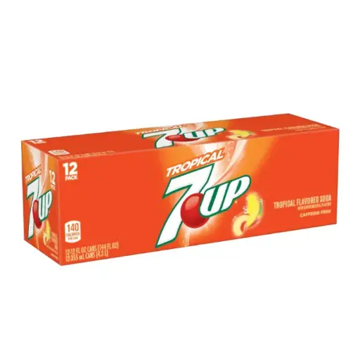 Tray 7Up Tropical 12 Canettes 35,5CL 