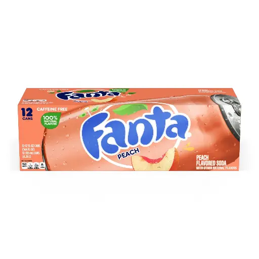 Tray Fanta Peach 12 Canettes 35,5CL