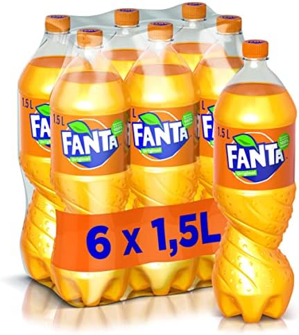 Tray Fanta Orange 1.5L Pack 6 Bouteilles