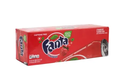 Tray Fanta Strawberry 12 Canettes 35,5CL