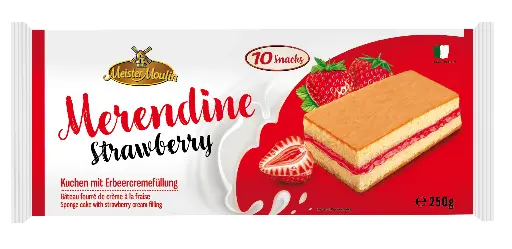 Petit Cake Fourré à La Fraise 250gr