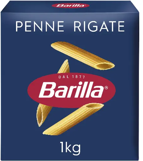 Pâtes Barilla Penne Rigate 1KG