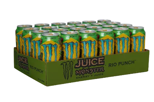Tray Monster Energy Rio Punch 50CL 24 Canettes  