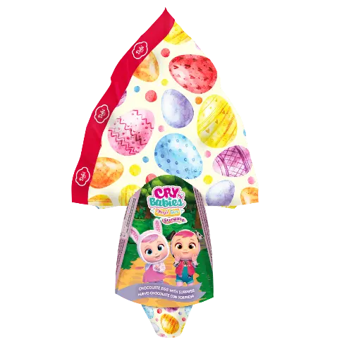 XXL Oeufs Chocolat Surprise Cry Babies 120g