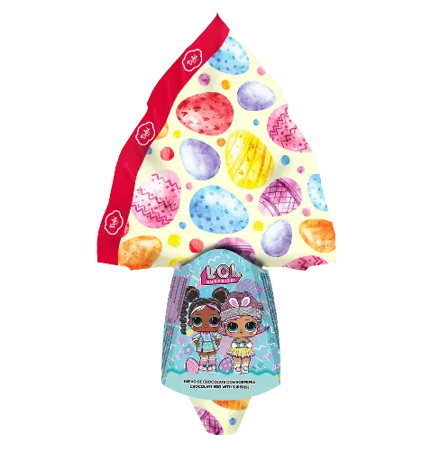 XXL Oeufs Chocolat Surprise L.O.L. 120g